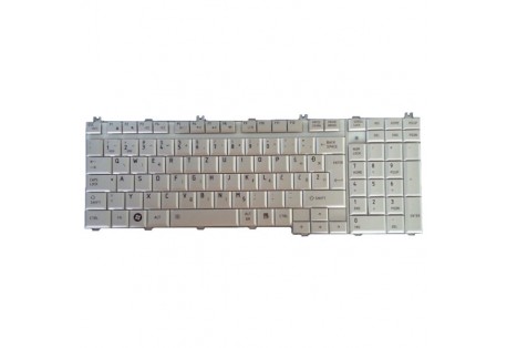 Teclado Toshiba A500 Prata PT-PT