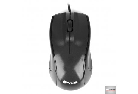 NGS WIRED MOUSE MIST BLACK