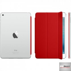 Capa Tablet APPLE Smart Cover poliuretano (iPad Mini) vermelha