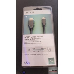 CABO HDMI TO MINI HDMI BELKIN 1,5 M