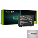 Bateria ASUS K40 F50 X70 PRO60 Green Cell