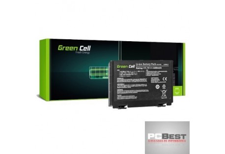 Bateria ASUS K40 F50 X70 PRO60 Green Cell