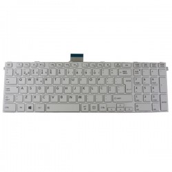 Keyboard TOSHIBA Satellite L50-A L50D-A L50T WHITE EN-EN
