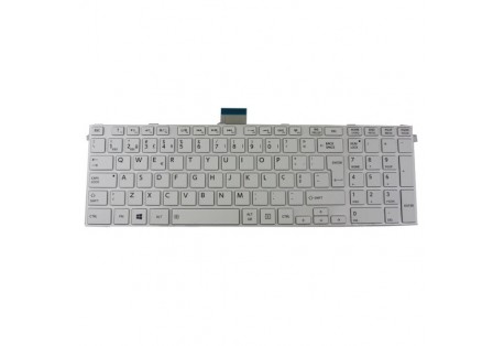 Teclado TOSHIBA Satellite L50-A L50D-A L50T BRANCO PT-PT