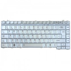 Satellite TOSHIBA A300 L300 SILVER KEYBOARD EN-EN