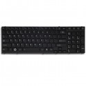 Keyboard TOSHIBA A660 A665 P750 BLACK Glossy EN-EN
