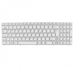Keyboard ASUS X54C G72 G73 G60 K52 WHITE EN