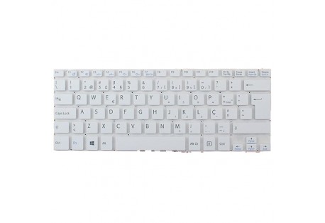 Teclado SONY Vaio SVF14E BRANCO PT-PT