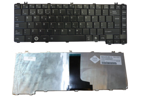 Teclado TOSHIBA Satellite L600 PRETO Brilhante PT-PT