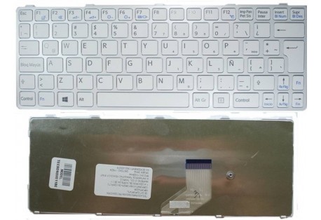 Teclado Sony SVE11 Branco PT - PT